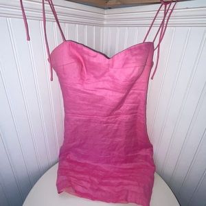 Amanda Uprichard Cava Mini Dress